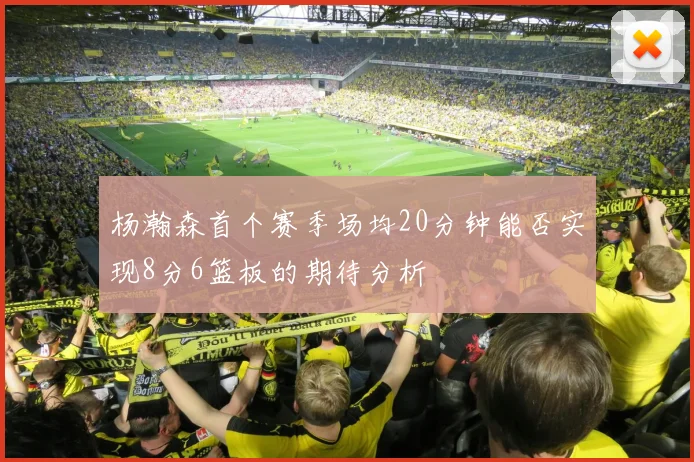 杨瀚森首个赛季场均20分钟能否实现8分6篮板的期待分析