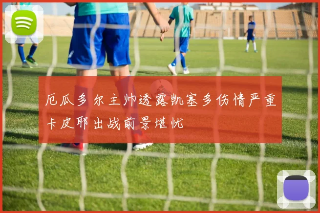厄瓜多尔主帅透露凯塞多伤情严重卡皮耶出战前景堪忧